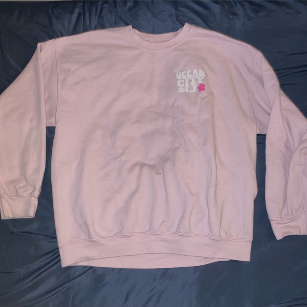 pink y2k preppy vintage sweater